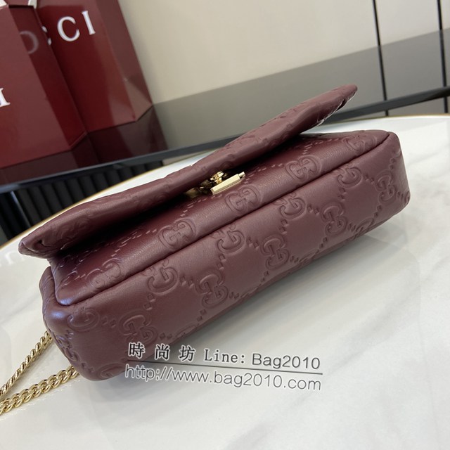 Gucci專櫃古馳最新款Milano系列迷你肩背包女士手提包 jh2390型號：806017